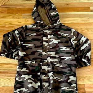 Camo Raincoat